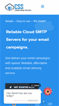Mobile Screenshot of cloudsmtpservers.com