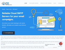 Tablet Screenshot of cloudsmtpservers.com